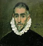 El Greco an unknown man oil painting artist
